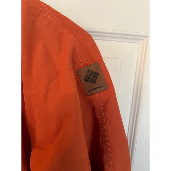 Columbia Canyon Creek Anorak Orange Windbreaker Jacket Women's Medium - Picture 5 of 10